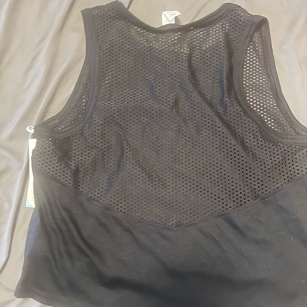 Brand new black workout tank